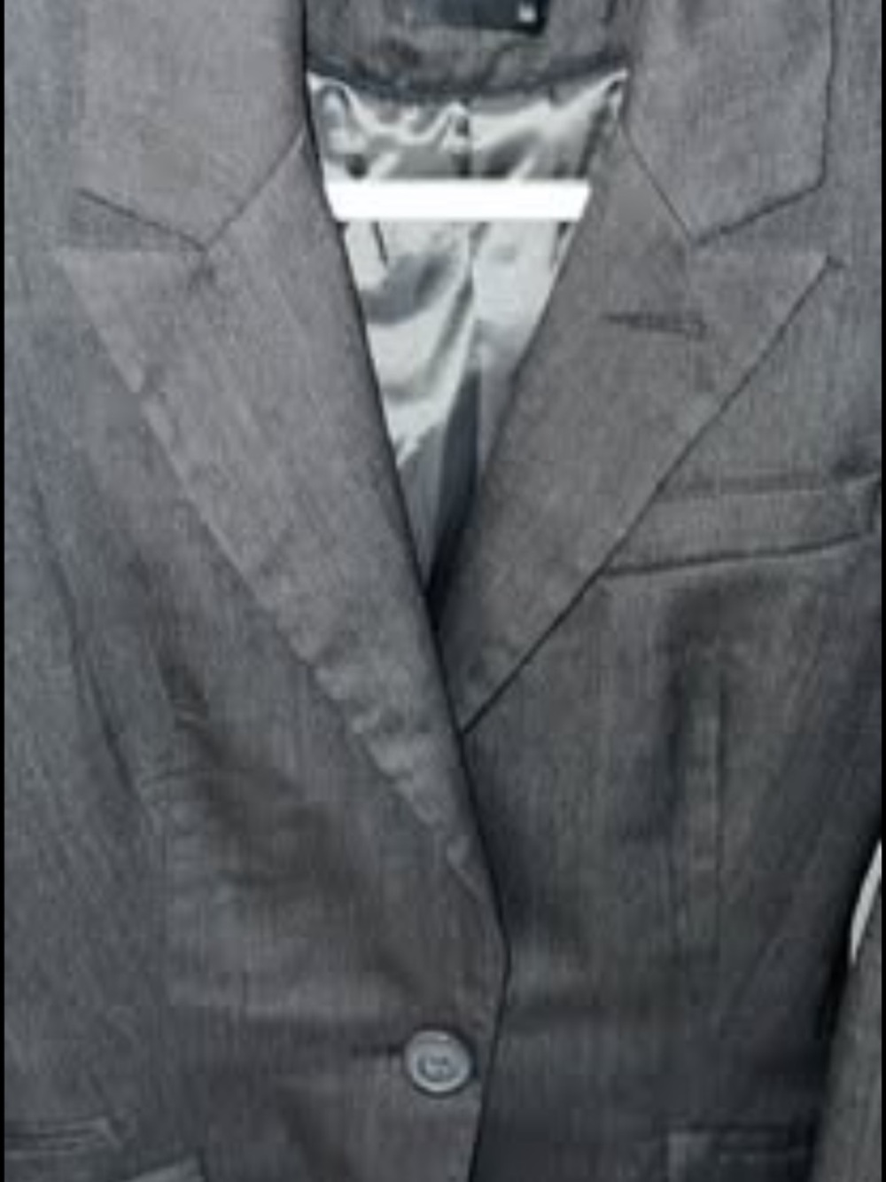 Vero Moda ladies Gray Single-Breasted Suit Jacket